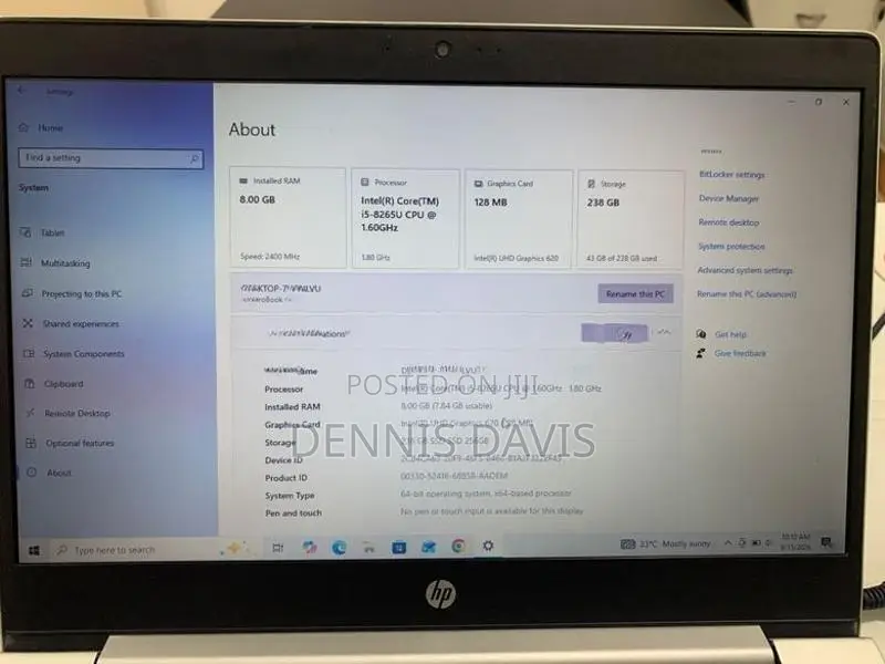 HP Probook 440 g6