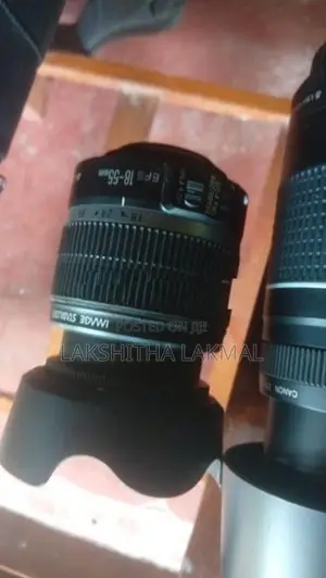 Canon EOS 600D Full Set + 3 Lenses 1080p Video