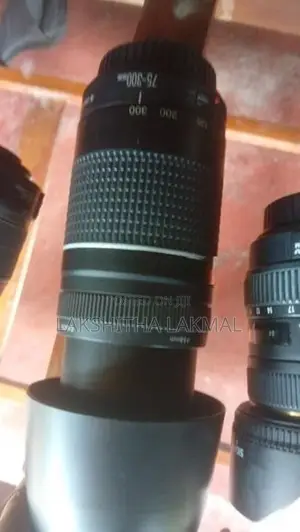 Canon EOS 600D Full Set + 3 Lenses 1080p Video