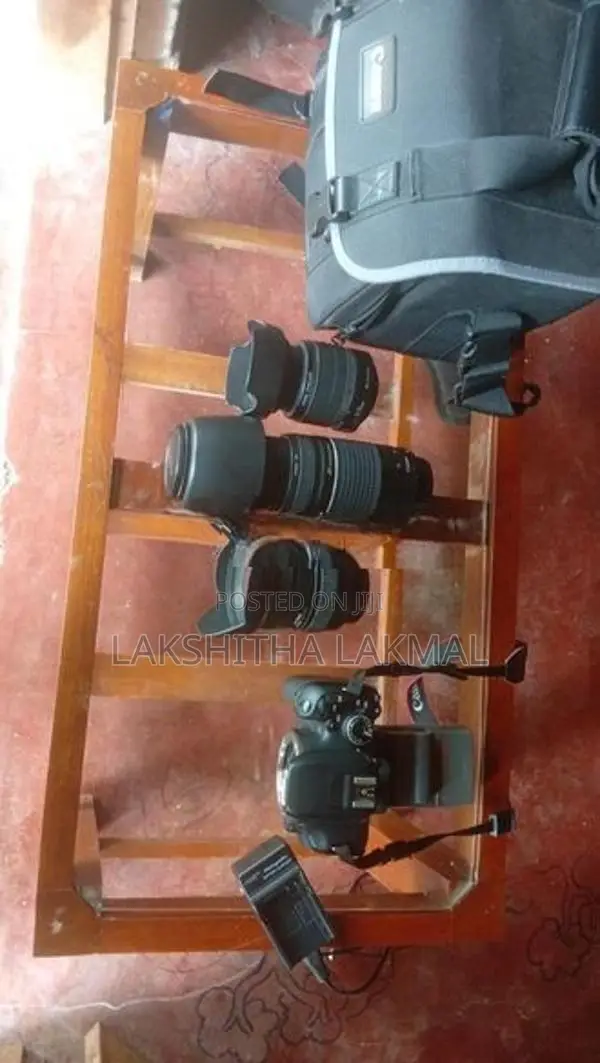 Canon EOS 600D Full Set + 3 Lenses 1080p Video