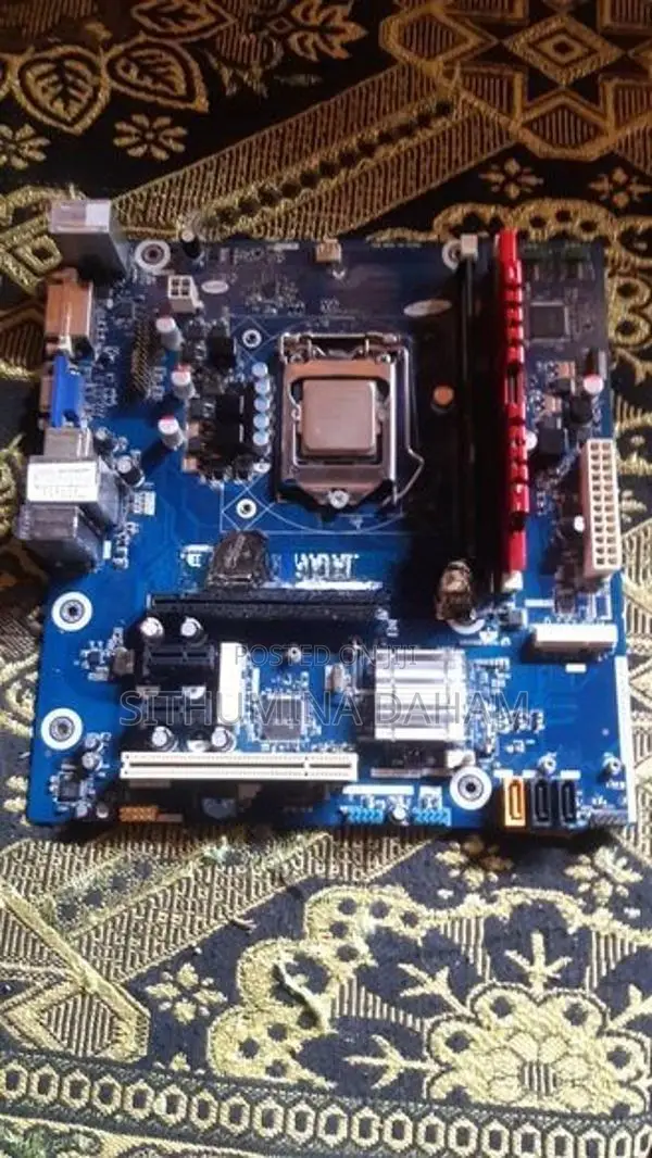 Samsung -H81 Mother Board With 12GB RAM + i5 4590 Processor