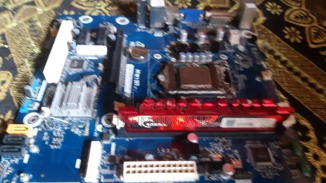 Samsung -H81 Mother Board With 12GB RAM + i5 4590 Processor