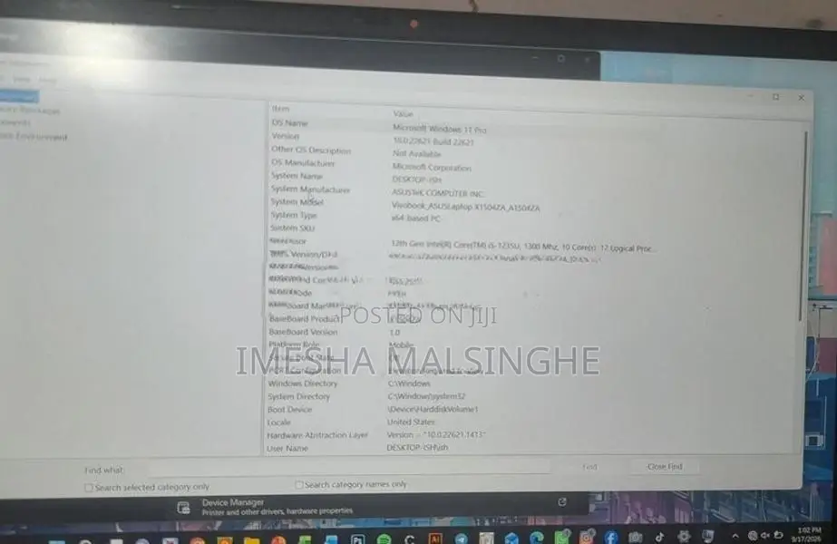 X1504ZA_A1504ZA ASUS VivoBook 12th Gen Core i5 16GB RAM