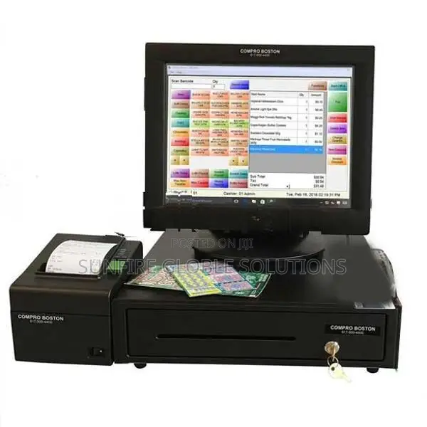 Supermarket POS System for Billing Inventory & Sales Control.