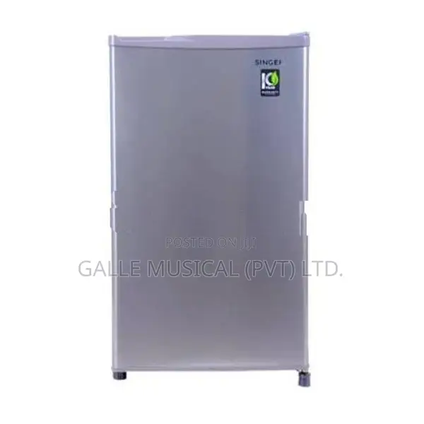 Singer GEO Refrigerator GEO-150SD-SV - Single Door 144L (Silver)