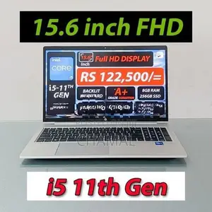 HP ProBook 650 G8 Core i5 1145G7 \11th Gen 8GB DDR4 Ram Iris Xe Graphi
