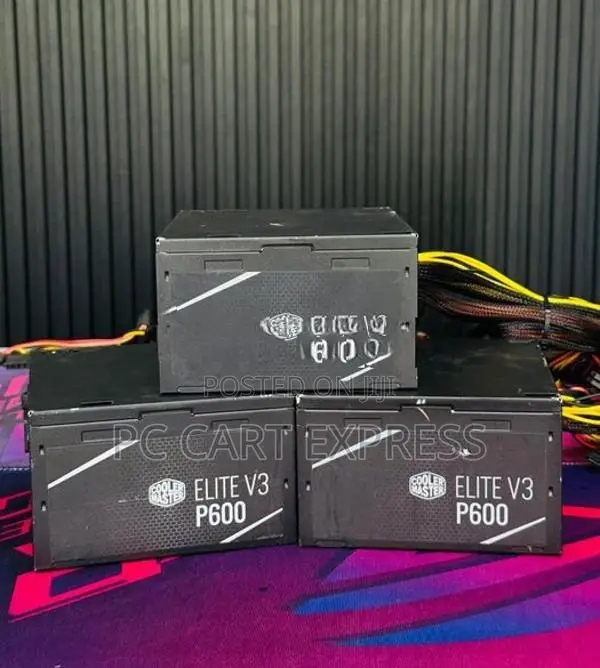 Branded 600W Gaming High Ampere Power Supply
