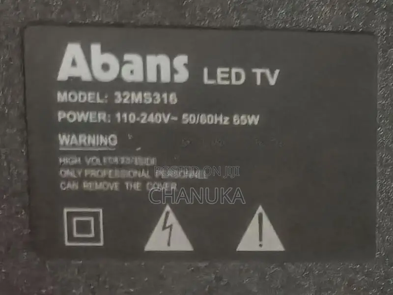 32MS316 Abans 32 LED HD TV
