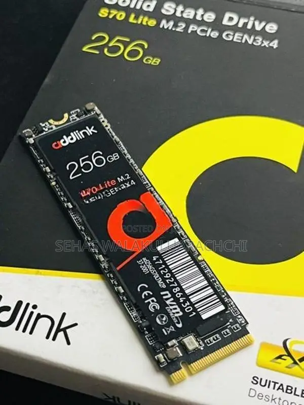 Addlink S70 Lite 256GB NVMe M2 SSD