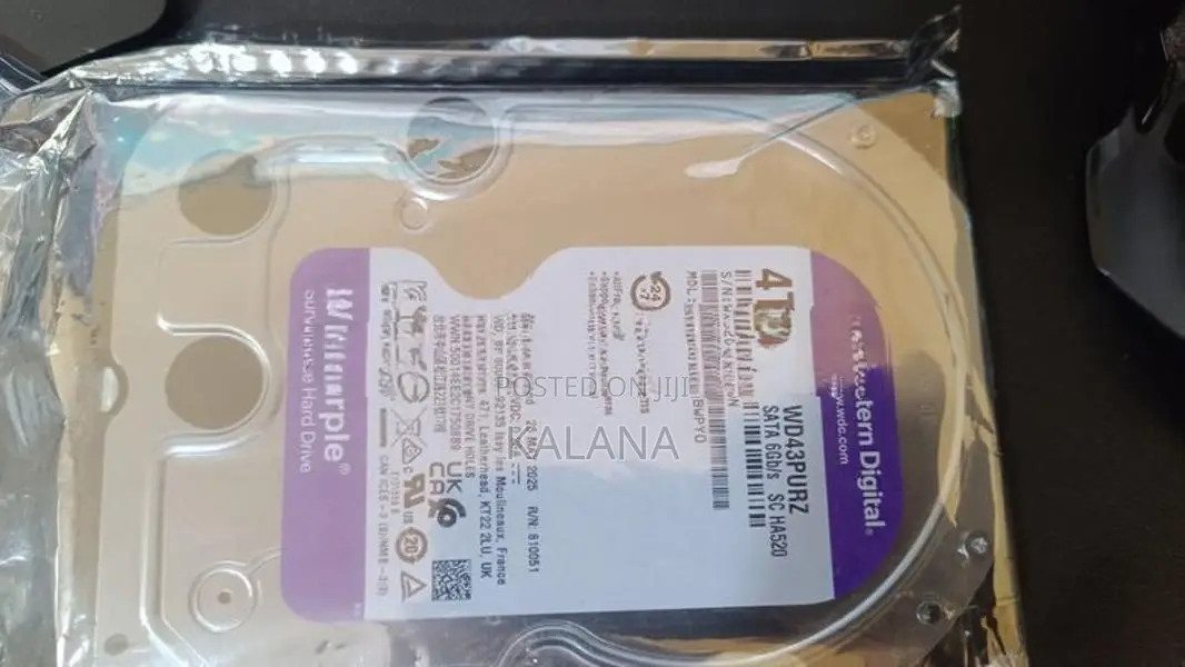 Western Digital Purple Surveillance Hard Drive WD43PURZ