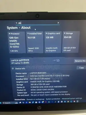 HP Laptop 15 12gen