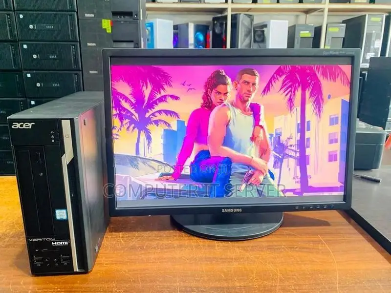 Core i7 6TH GEN PC With 22'' Wide LED Monitor