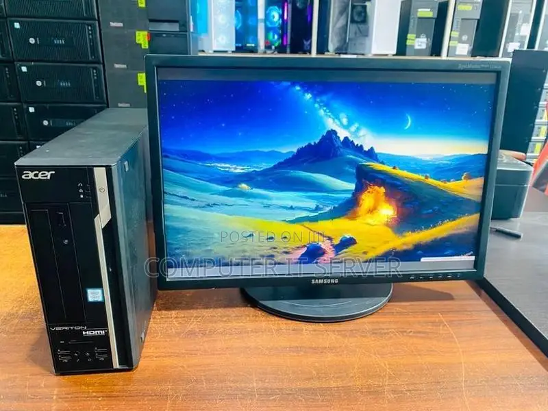 Core i7 6TH GEN PC With 22'' Wide LED Monitor