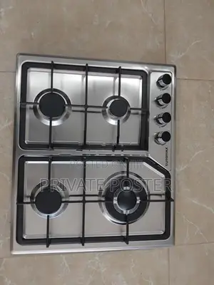 EUROMAX (TURKEY) Stanless Steel 4Burner Gas Cooker Hob