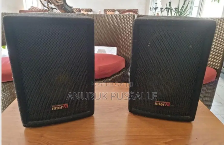 Inter M Audio Amp + 2 Speakers