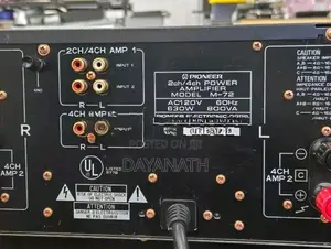 Pioneer M72 Power Amplifier