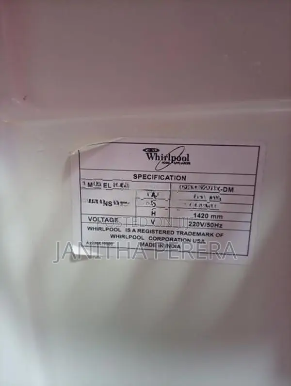Abans Whirlpool Refrigerator