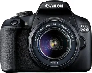 Canon EOS 2000D DSLR Camera with 18-55MM Lens