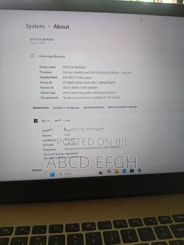 Dell Inspiron 3501 Laptop