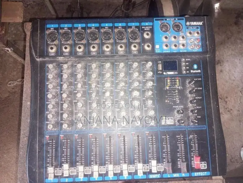 Yamaha බෆල්,මික්සර්,ඈම්ප් Full Sound System
