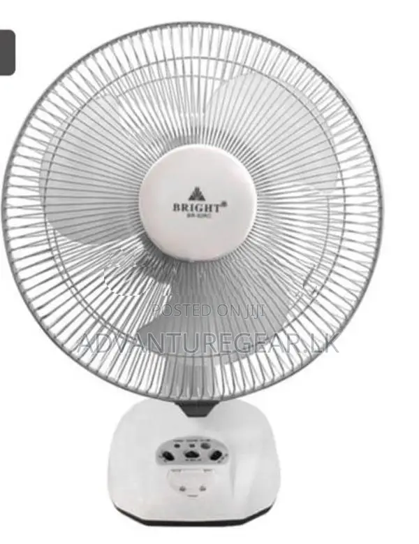 Bright Rechargeable Table Fan BR-92RC