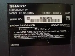 SHARP 32' TV