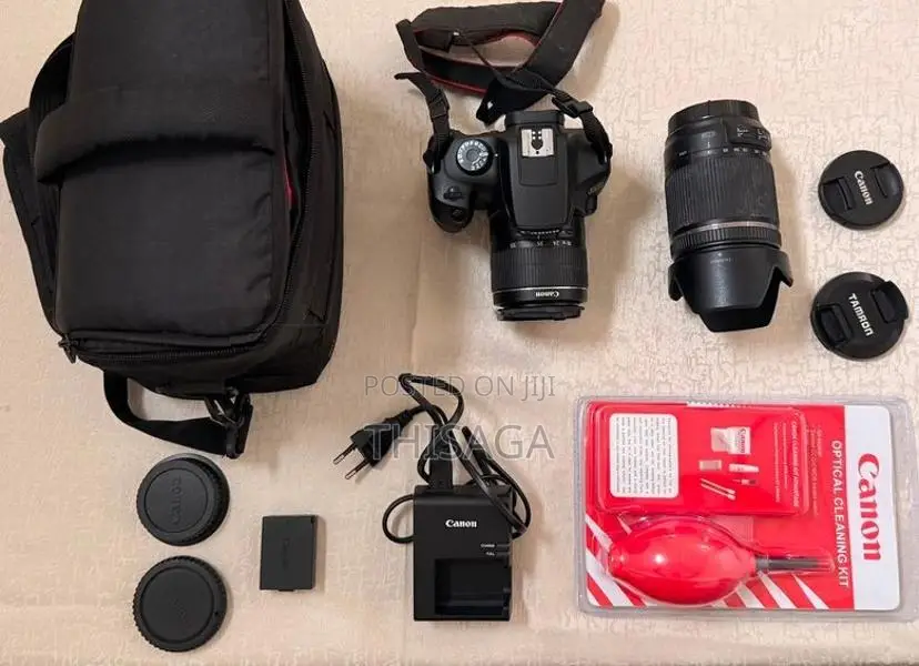 Canon EOS 4000D With Zoom Lens Full Set