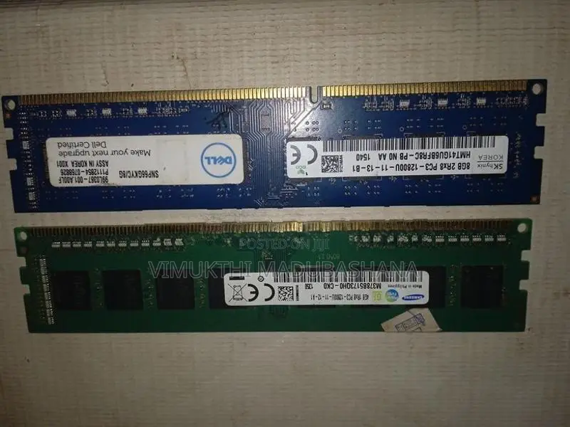 Samsung DDR3 8GB With 4GB RAM