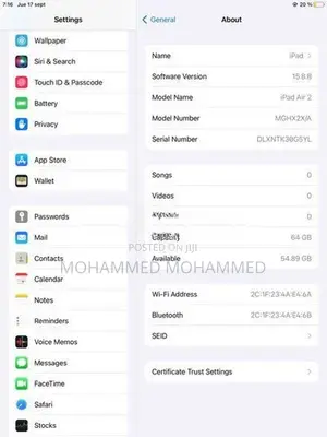 Apple iPad Air 2 (Used)