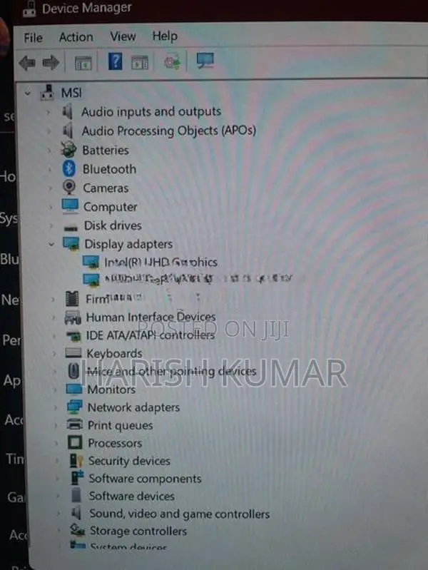 MSI GF63 I7 RTX 4050