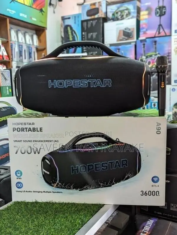 Hopestar 2026 New A90 High Power Party Speakers (700W,AC/DC)