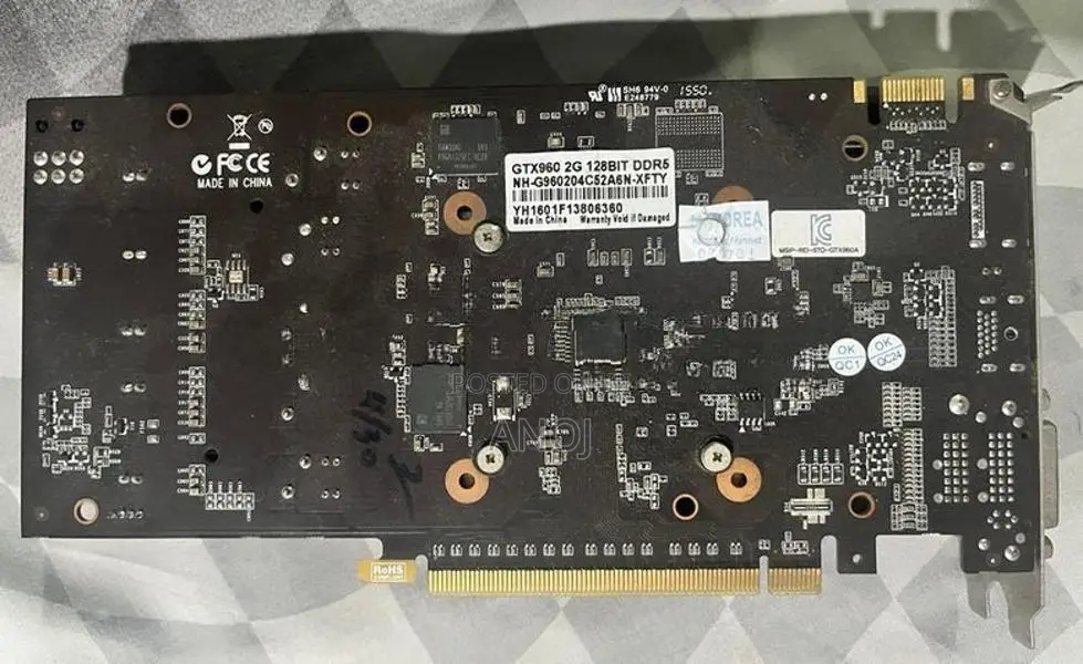 GTX 960 2GB GDDR5