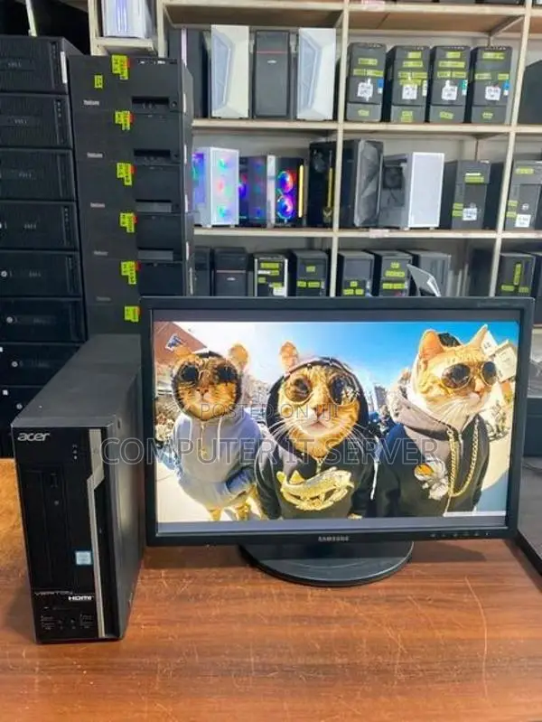 Core i7 6TH GEN PC With 22 Wide LED Monitor