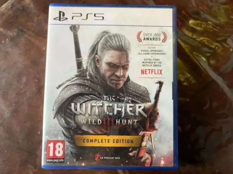 Sony PS5 Games ( Witcher 3 / Resident Evil 4 )