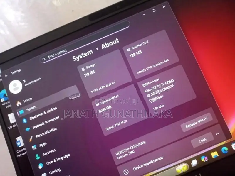 Dell Latitude 7400 Touch Screen i5 8th Gen Laptop