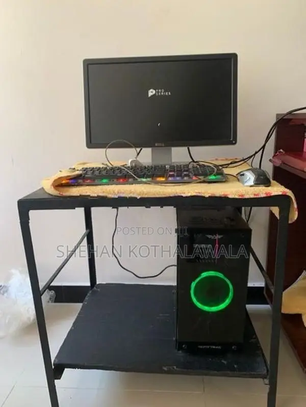 Ryzen 5 2200g Desktop With Dell 75HZ Monitor