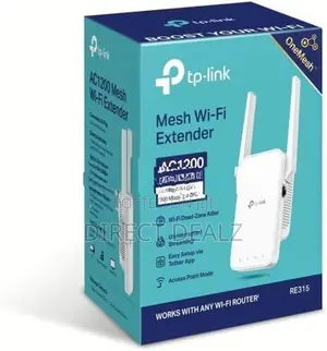 TP-Link RE315 AC1200 Mesh Wi-Fi Range Extender