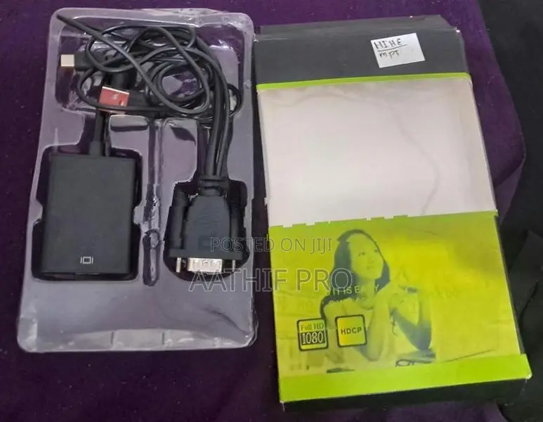 VGA To HDMI Adapter With Audio - Like New