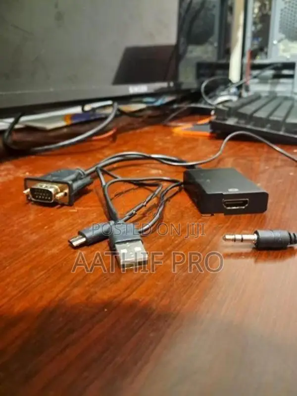 VGA To HDMI Adapter With Audio - Like New
