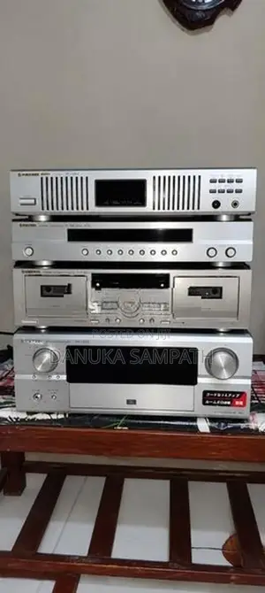 Pioneer + Denon Vintage Hi-Fi Sound System Full Set