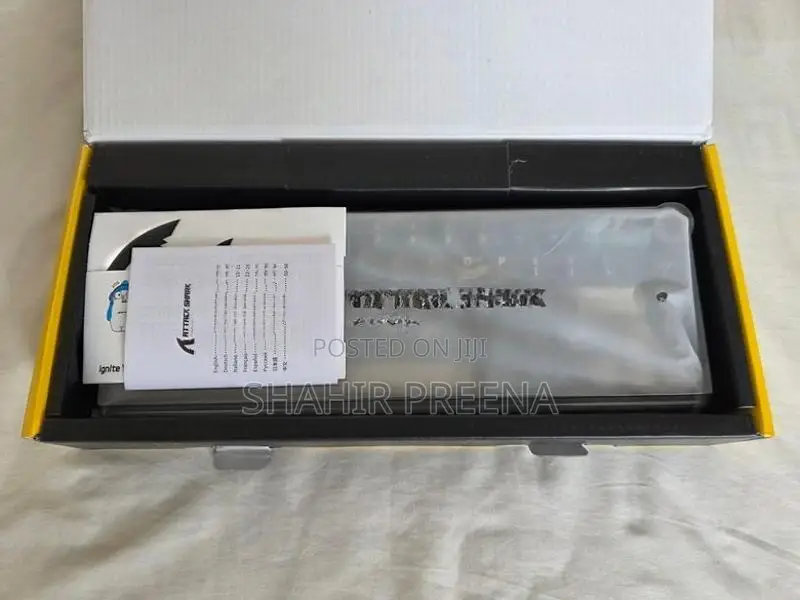 Attack Shark X66 Mechanical Gaming Keyboard - Brand New