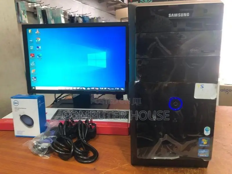 CORE i3 2nd, 8gb RAM,20’’ WIDE LED MONITOR FULL SET DESKTOP CPU COMPUT