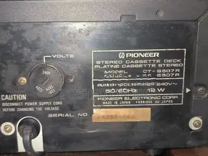 Pioneer Cassette Deck CT-S507R