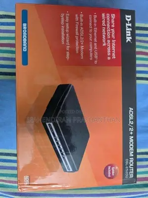 D-Link ADSL2 Modem Router