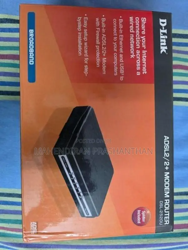 D-Link ADSL2 Modem Router