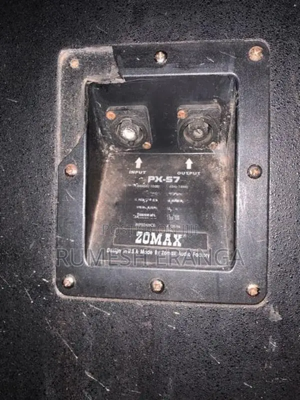 Zomax 15" Speaker Double Top Baffle Set