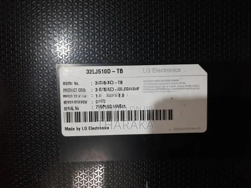 LG 32 Inch LED TV