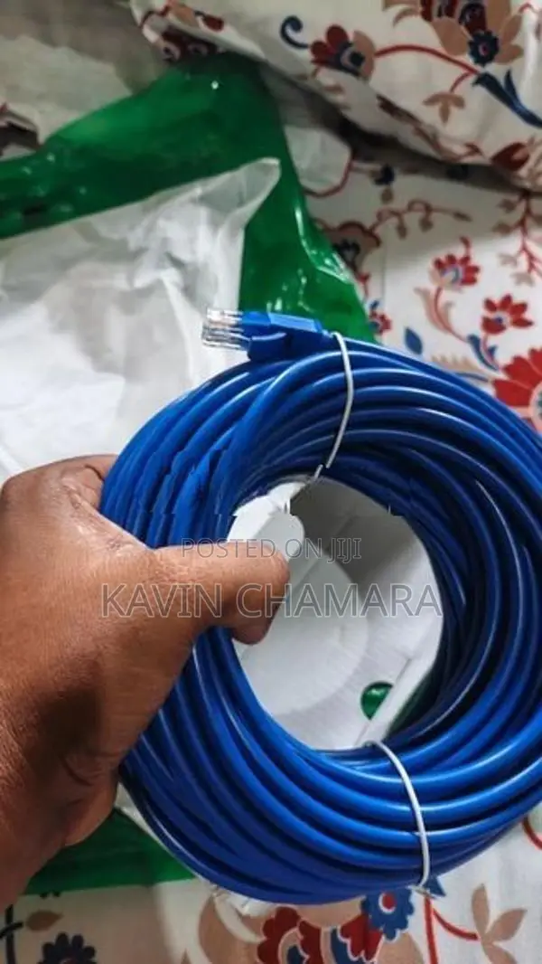 Ugreen Cat 6 UTP Ethernet Cable 20m (Blue) With 1 Year