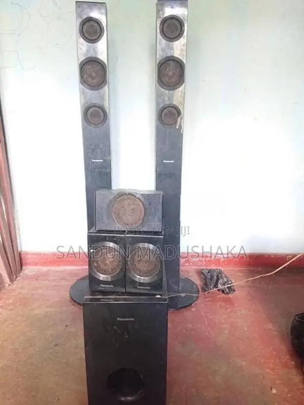 Panasonic සබ් වූෆර් එකයි ස්පීකර් බෆල් 5යි