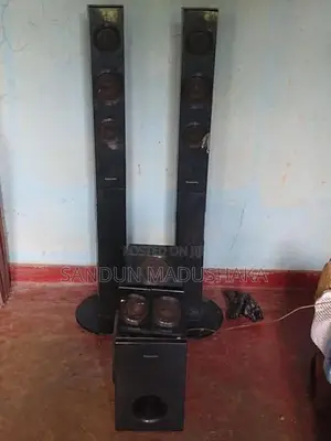Panasonic සබ් වූෆර් එකයි ස්පීකර් බෆල් 5යි